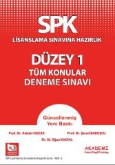 SPK Düzey 1 Tüm Konular Deneme Sınavı