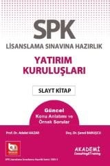 SPK Yatırım Kuruluşları Slayt Kitap