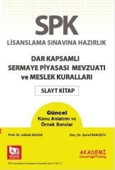 SPK Dar Kapsamlı Sermaye Piyasası Mevzuatı ve Meslek Kuralları Slayt Kitap