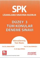 SPK Düzey 3 Tüm Konular Deneme Sınavı