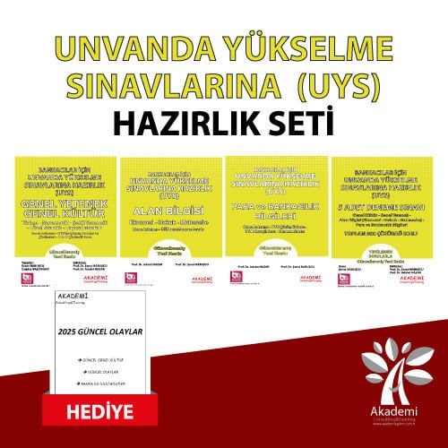 Bankacılar İçin Unvanda Yükselme Sınavlarına Hazırlık 4'lü Set