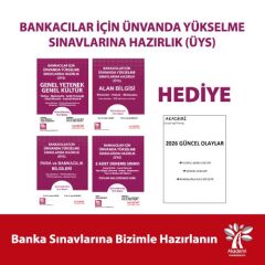 Bankacılar İçin Ünvanda Yükselme Sınavlarına Hazırlık 4'lü Set