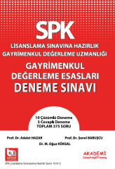 SPK Gayrimenkul Değerleme Esasları Deneme Sınavı