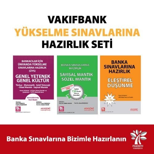 VAKIFBANK ÜNVANDA YÜKSELME HAZIRLIK SETİ